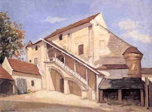 Meaux. Effect Of Sunlight On The Old Chapterhouse — Gustave Caillebotte