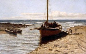 Home From The Herring Fishing — Robert Weir Allan