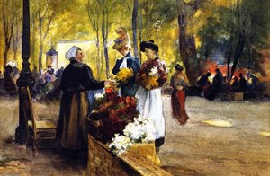 Flower Vendors — Mathias Joseph Alten