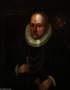 Sir William Ffaryngton Of Worden Hall — Marcus The Younger Gheeraerts