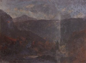 Landscape With Mountains — Thomas Stuart Smith