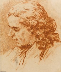 Head Of A Young Man — Charles-andré Van Loo