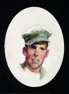 Private First Class Donald J. Ruhl, Usmcr — Colonel Charles H. Waterhouse, Usmcr