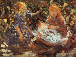 In The Garden — Joseph M Raphael