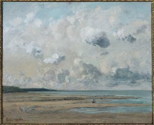 Shores Of Normandy — Gustave Courbet