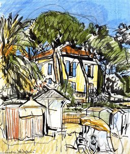 Juan-les-pins — George Leslie Hunter
