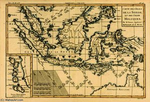 Indonesia And The Philippines, From 'atlas De Toutes Les Parties Connues Du Globe Terrestre' By Gui — Rigobert Bonne (charles Marie Rigobert Bonne)