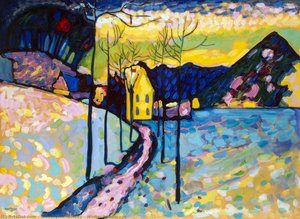 Winter Landscape — Wassily Wassilyevich Kandinsky, Post-impressionism