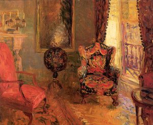 Twenty-three Fifth Avenue, Interior — William James Glackens, Ashcan School