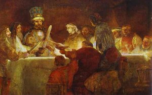 The Conspiracy Of Claudius (or Julius) Civilis — Rembrandt Van Rijn, Dutch Golden Age
