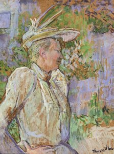 Gabrielle The Dancer — Henri De Toulouse-lautrec