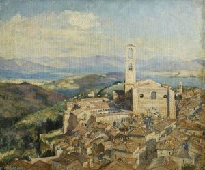 The Roofs of Perugia, Italy