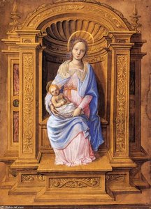 Virgin And Child — Jean Poyer, Early Renaissance