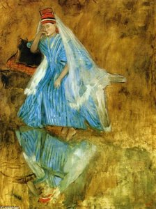 Mademoiselle Fiocre In The Ballet The Source'' (study)'' — Edgar Degas, Impressionist Style