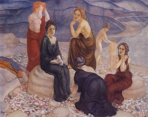 Coast — Kuzma Petrov-vodkin