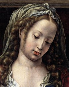 Virgin And Child (detail) — Jan Gossart