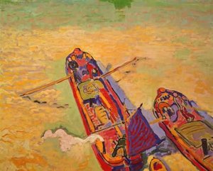 Barge On The Seine — André Derain, Fauvism