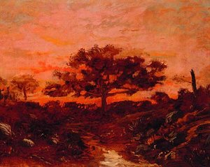 Study In The Forest Of Fontainebleau — Theodore Robinson, Realism