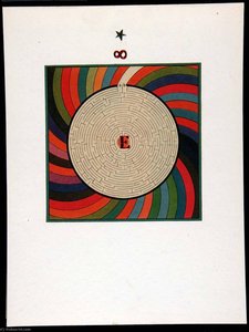 Untitled (circular Maze) — Joseph Cornell