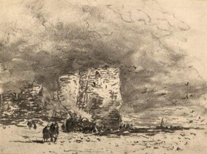 Flint Castle — David Cox