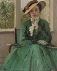 The Green Dress — Fernand Toussaint