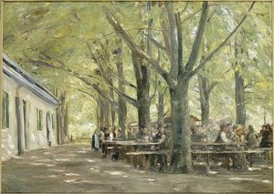 Brasserie De Campagne A Brannenbourg (baviere) — Max Liebermann
