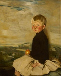 Master Anthony Bacon, Aged 3 (anthony W. Bacon, Son Of Thomas W. Bacon, 1873–1950, Of Ramsden Hall, Essex) — Sir William Nicholson