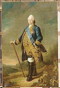 Louis De Bourbon, Comte De Clermont, Lieutenant General Des Armees Du Roi (1709 1771) — François Hubert Drouais