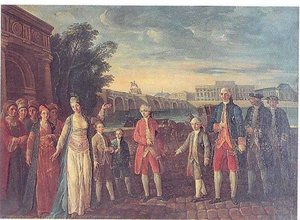 La Famille Chénier (portrait) — Cazes Le Fils
