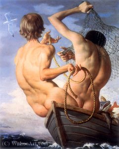 Fishermen 2002 — John Currin