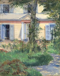 Villa At Rueil — Édouard Manet