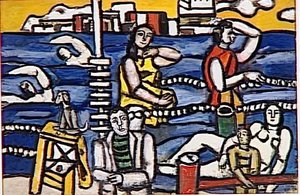 Swimming — Fernand Léger