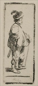 The Little Polander — Rembrandt Van Rijn