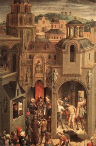 Scenes From The Passion Of Christ (detail) (14) — Memling, Hans