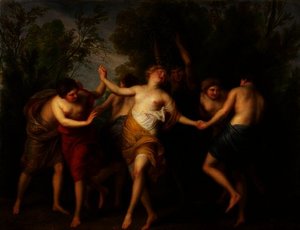 Dance Of The Maenad — Andries Cornelis Lens