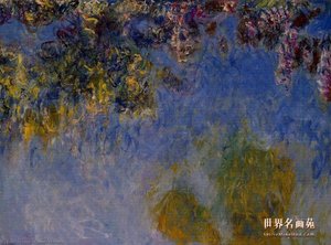 Wisteria — Claude Monet, Impressionism