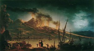 Vesuvius Erupting