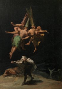 Flight Of The Witches — Francisco José De Goya Y Lucientes, Romanticism