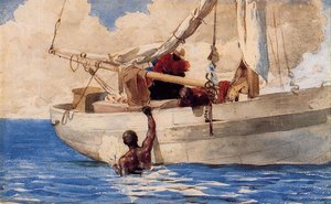 The Coral Divers — Winslow Homer