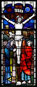 Loughrea St. Brendan's Cathedral. Crucifixion — Sarah Purser