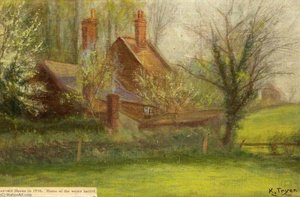 Reservoir House, Swindon, Wiltshire, 1910, Home Of The Water Bailiff — Kate Allen Tryon