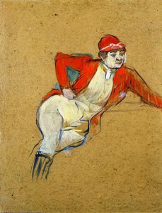La Macarona In Riding Habit — Henri De Toulouse-lautrec