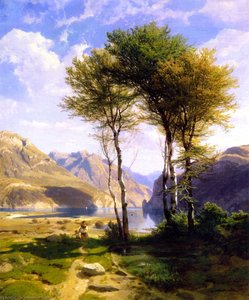 Souvenir Of Lake Lucerne — Alexandre Calame