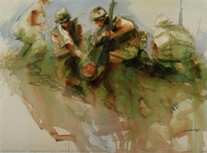 Hue Grenadier — Sergeant Henry C. Casselli, Jr. Usmc, Impressionism