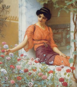 Summer Flowers — R.b.a John William Godward