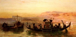 Cleopatras Barge — Frederick Arthur Bridgman