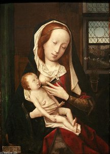 Virgin Giving Breast — Jan Provoost