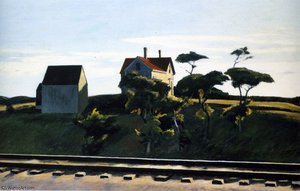 New York New Haven And Hartford — Edward Hopper, American Realism