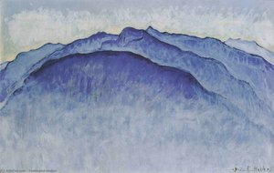 Peaks In The Morning — Ferdinand Hodler