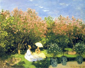 The Garden — Claude Monet